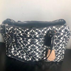Coach Peyton Signature Double Zip Carryall